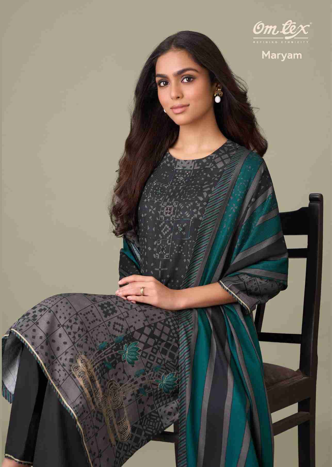 Maryam By Om Tex 8621-A To 8621-D Series Beautiful Festive Suits Colorful Stylish Fancy Casual Wear & Ethnic Wear Twill Dresses At Wholesale Price