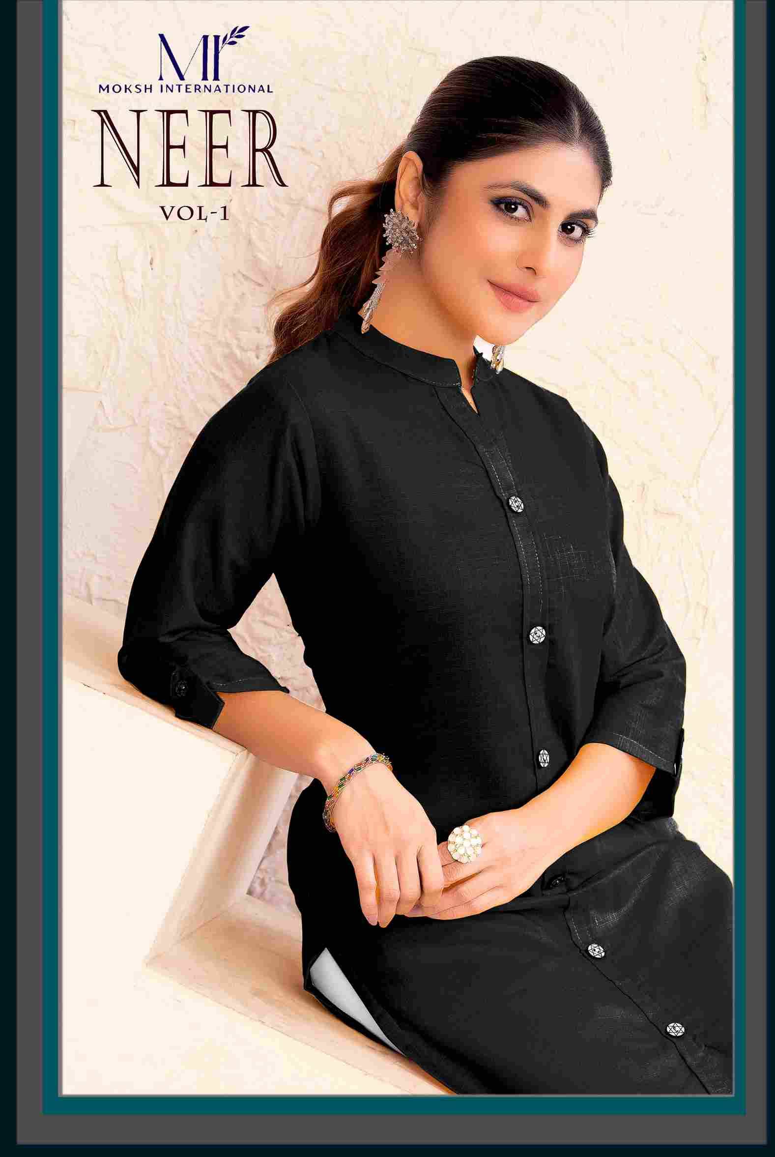 Neer Vol-1 By Moksh International 01 To 05 Series Designer Stylish Fancy Colorful Beautiful Party Wear & Ethnic Wear Collection Cotton Kurtis At Wholesale Price