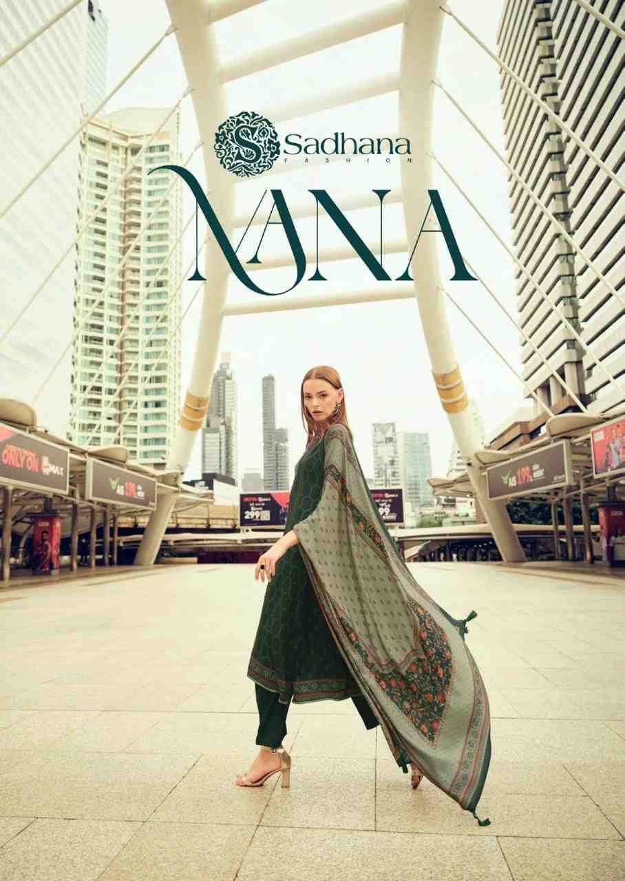 Nana By Sadhana Fashion 11500 To 11505 Series Designer Festive Suits Beautiful Fancy Stylish Colorful Party Wear & Occasional Wear Pure Viscose Pashmina Print Dresses At Wholesale Price