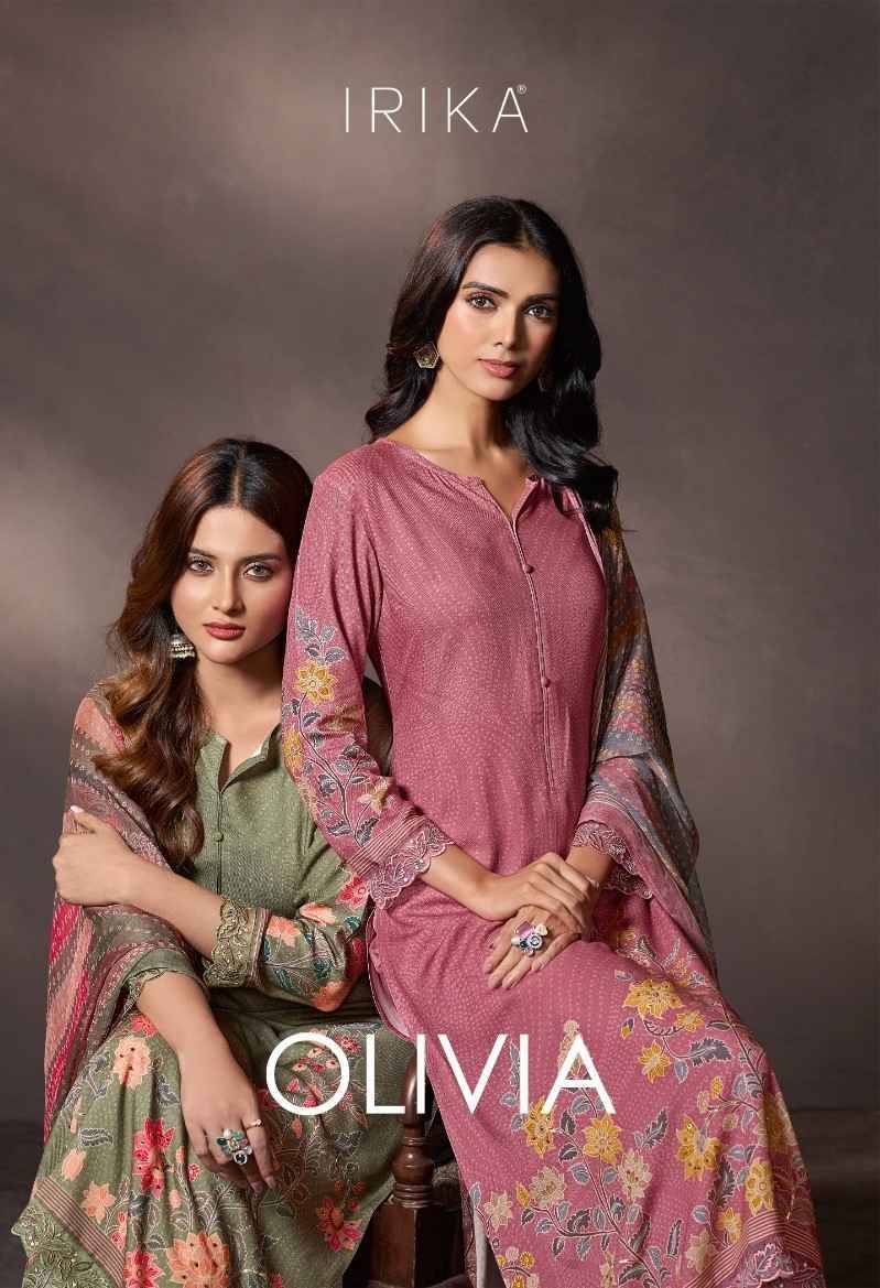 Olivia By Irika 1001 To 1006 Series Designer Stylish Fancy Colorful Beautiful Party Wear & Ethnic Wear Collection Viscose Pashmina Dresses At Wholesale Price