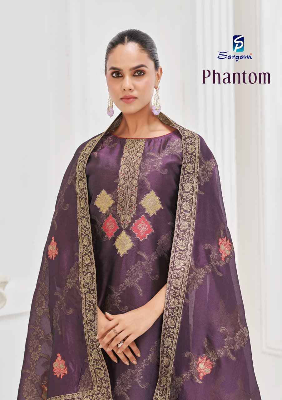 Phantom By Sargam Prints 2709-A To 2709-D Series Beautiful Festive Suits Stylish Fancy Colorful Casual Wear & Ethnic Wear Pure Viscose Silk Jacquard Dresses At Wholesale Price