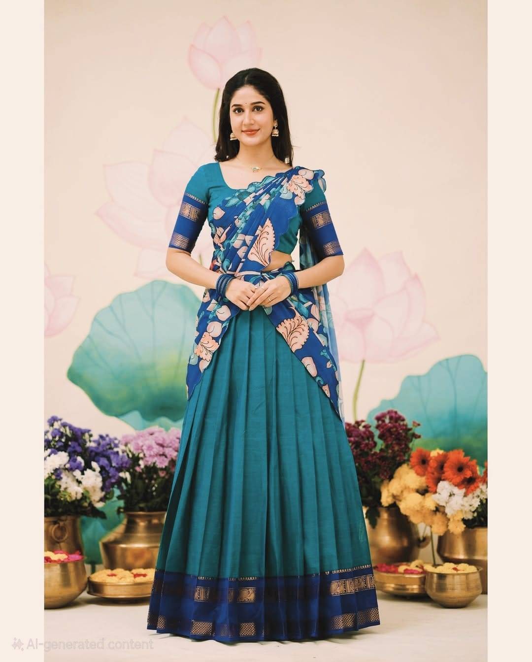 Pv Lehenga Vol-5 By Fashid Wholesale 01 To 04 Series Designer Beautiful Collection Occasional Wear & Party Wear Pure Cotton Silk Zari Lehengas At Wholesale Price