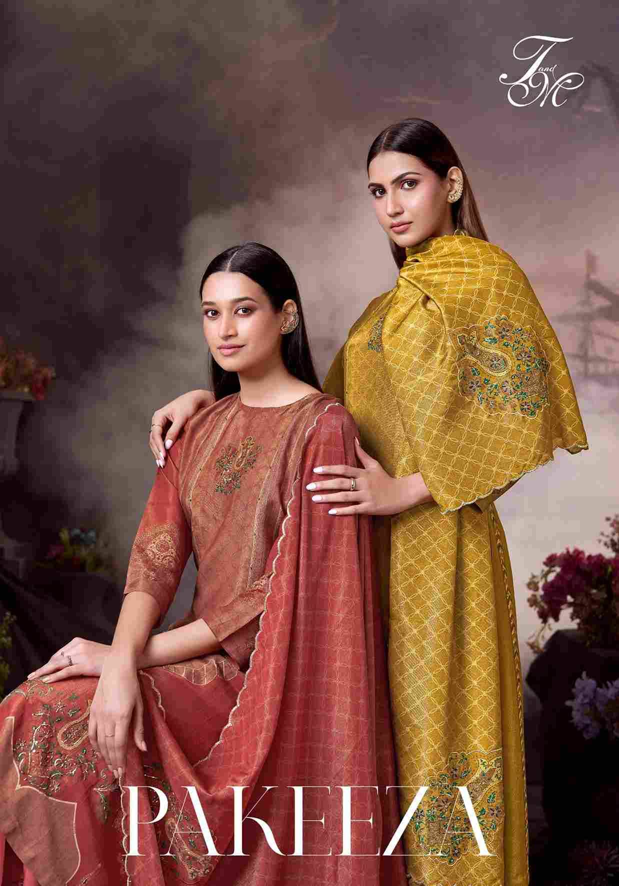 Pakeeza By T And M Designer Studio Beautiful Festive Suits Colorful Stylish Fancy Casual Wear & Ethnic Wear Pure Viscose Dresses At Wholesale Price
