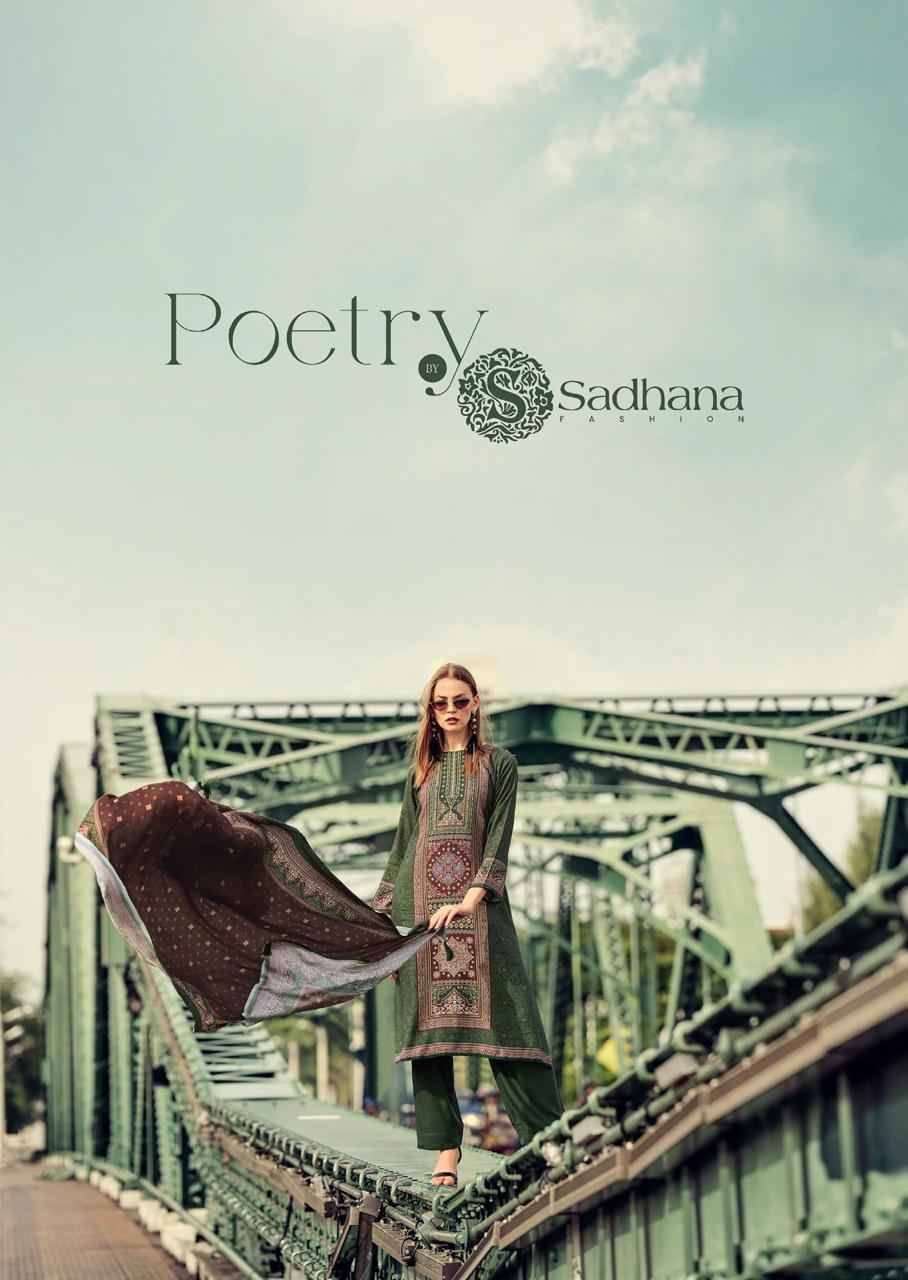 Poetry By Sadhana Fashion 11530 To 11535 Series Designer Festive Suits Beautiful Fancy Stylish Colorful Party Wear & Occasional Wear Pure Viscose Pashmina Print Dresses At Wholesale Price