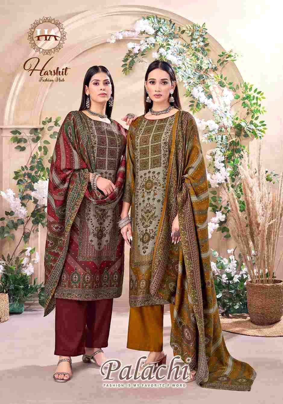 Palachi By Harshit Fashion Hub 2125-930-01 To 2125-930-06 Series Beautiful Festive Suits Stylish Fancy Colorful Casual Wear & Ethnic Wear Pure Pashmina Dresses At Wholesale Price