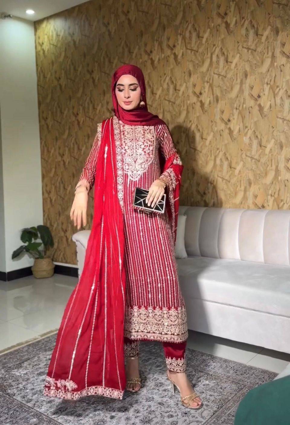R-5931 By Fashid Wholesale Beautiful Festive Suits Colorful Stylish Fancy Casual Wear & Ethnic Wear Faux Georgette Dresses At Wholesale Price