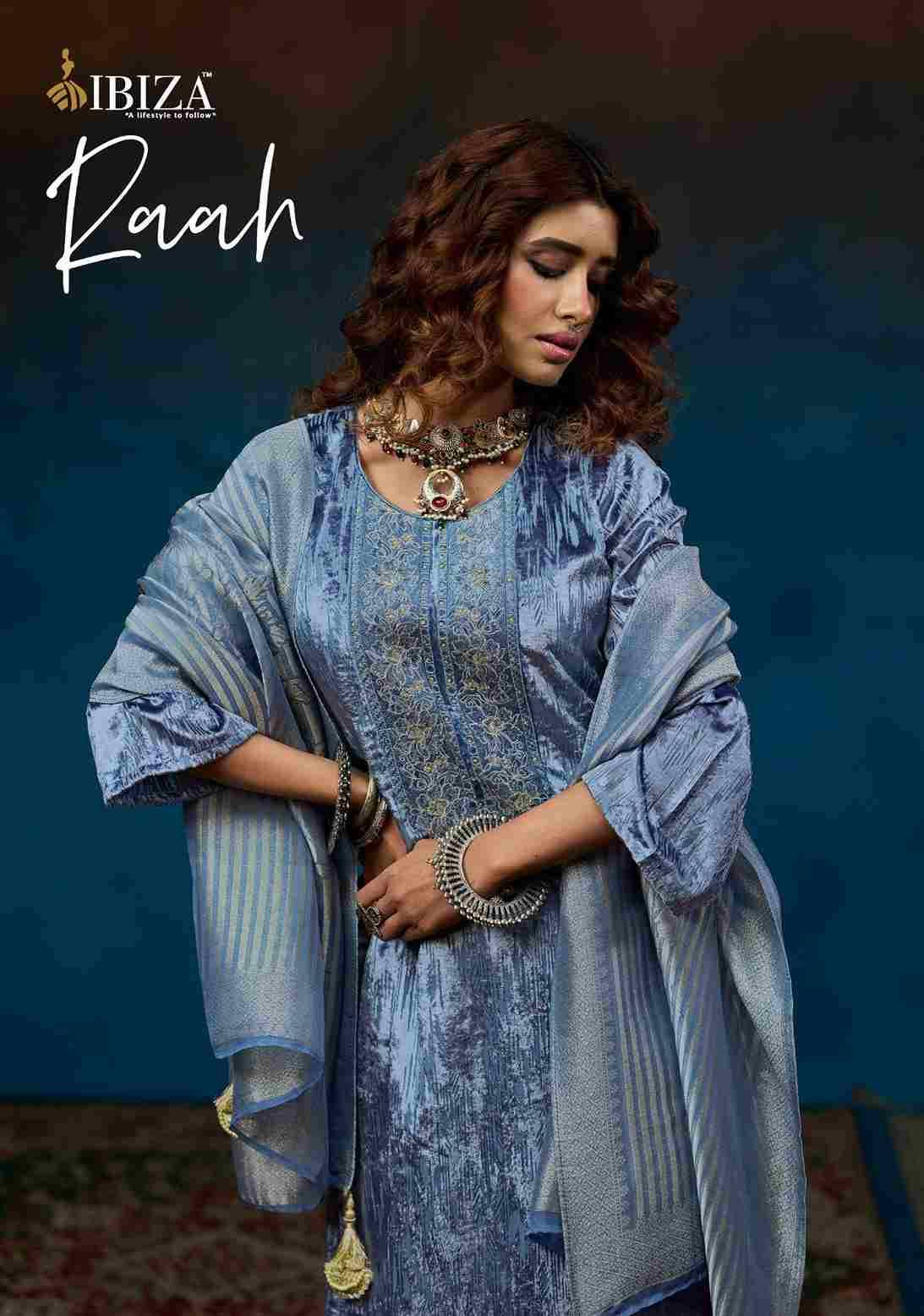 Raah By Ibiza 11551 To 11554 Series Beautiful Festive Suits Colorful Stylish Fancy Casual Wear & Ethnic Wear Pure Velvet Brasso Dresses At Wholesale Price