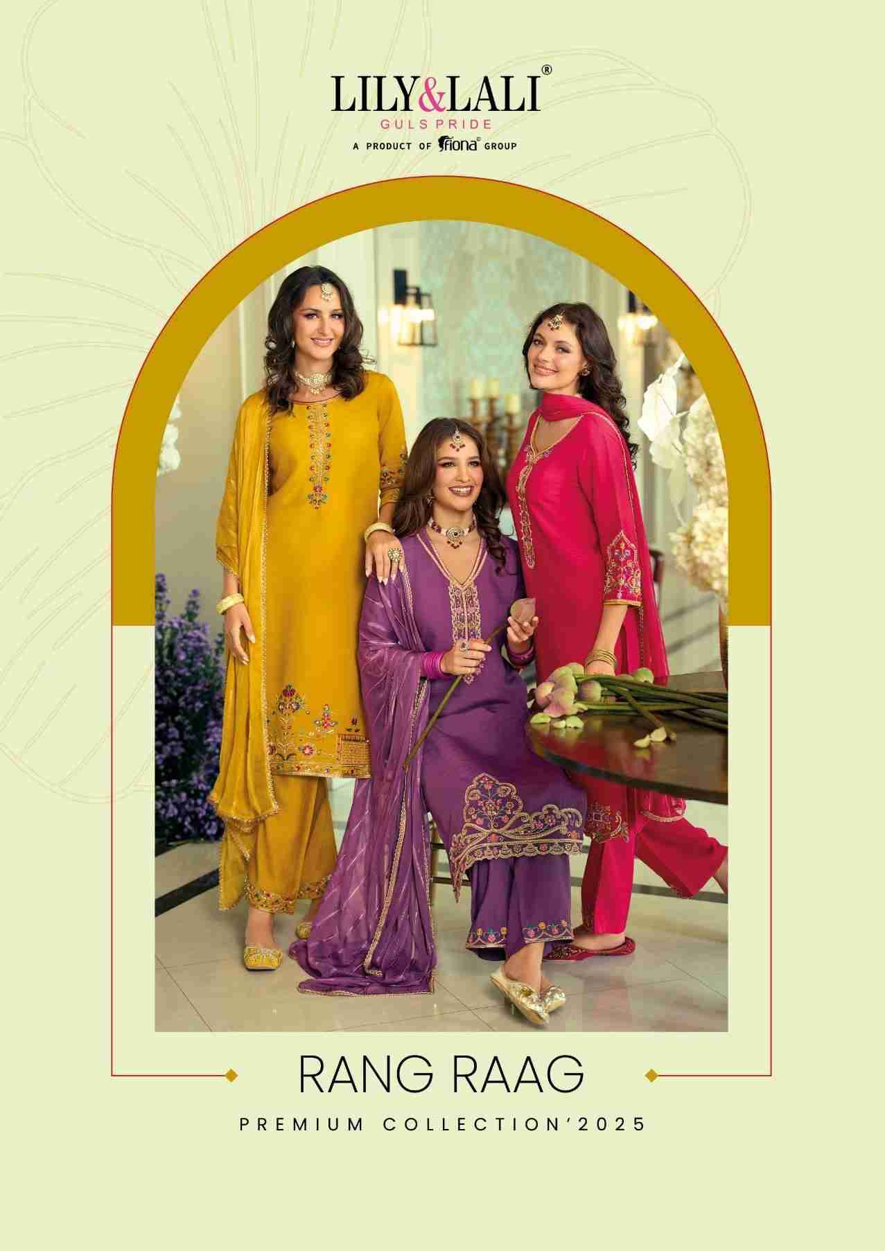 Rang Raag By Lily And Lali 29601 To 29604 Series Beautiful Festive Suits Colorful Stylish Fancy Casual Wear & Ethnic Wear Viscose Silk Embroidery Dresses At Wholesale Price