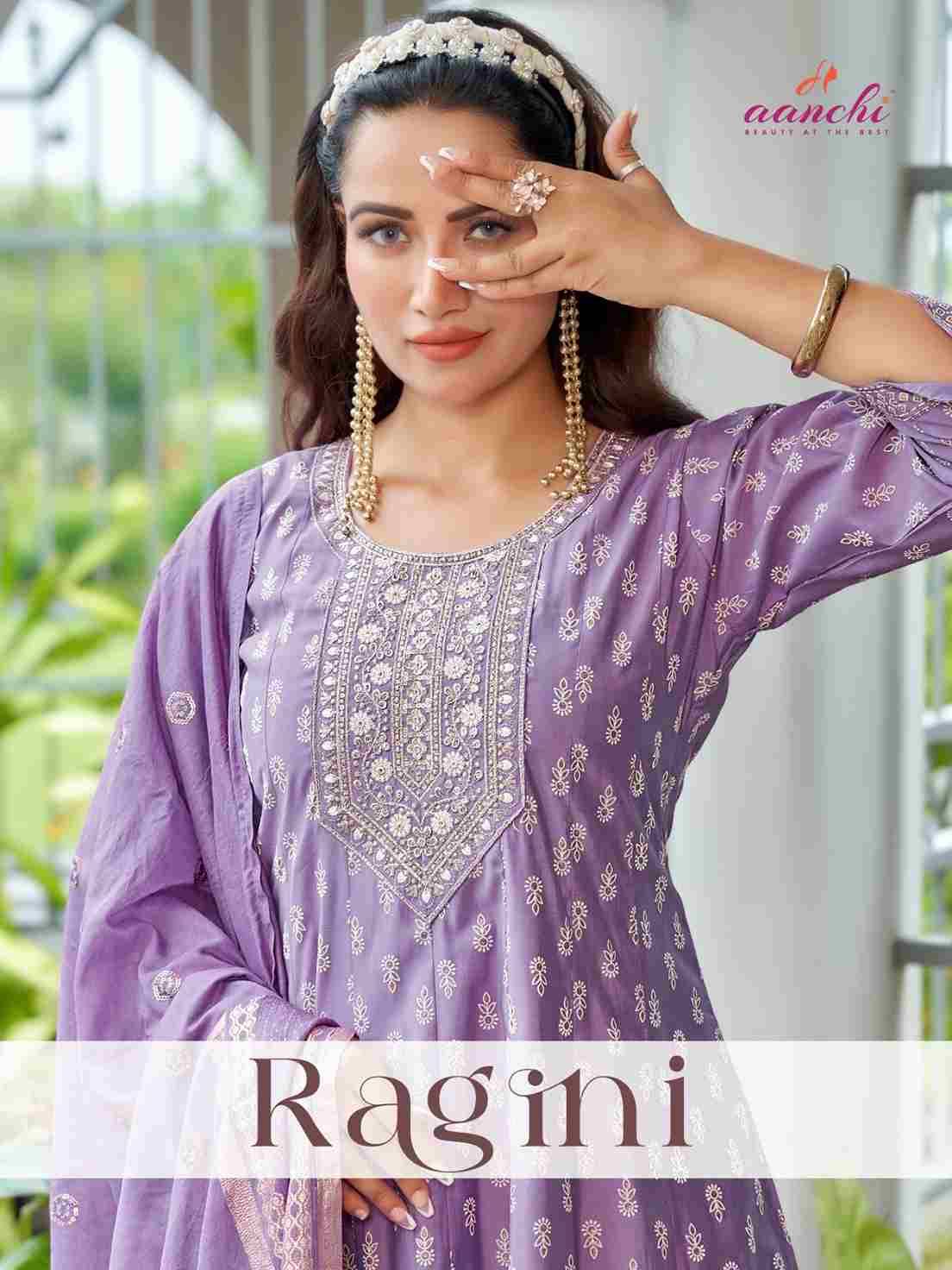 Ragini By Aanchi 01 To 03 Series Beautiful Suits Colorful Stylish Fancy Casual Wear & Ethnic Wear Roman Dresses At Wholesale Price