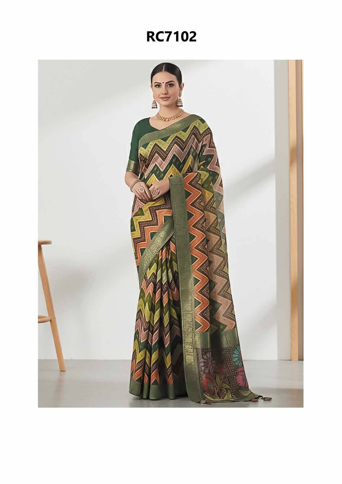 Rang Chatlika 7101 Series By Fashid Whoesale 7101 To 7111 Series Indian Traditional Wear Collection Beautiful Stylish Fancy Colorful Party Wear & Occasional Wear Tussar Silk Sarees At Wholesale Price