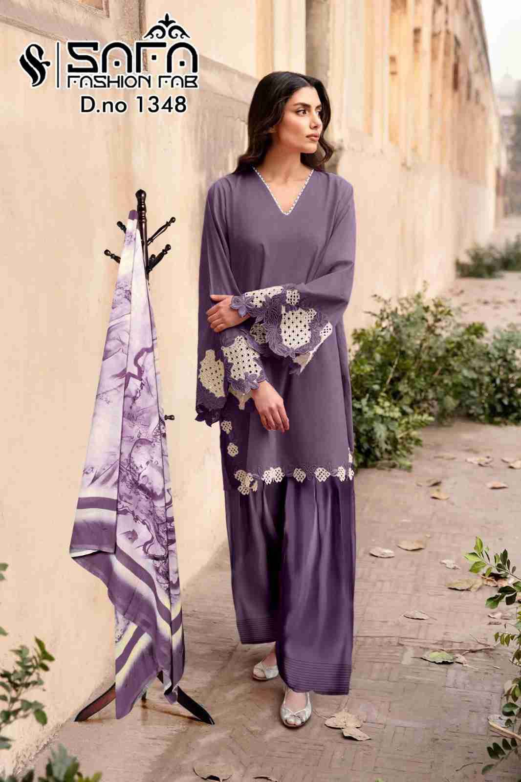 Safa 1348 Colours Vol-2 By Safa Fashion 1348-D To 1348-F Series Designer Stylish Fancy Colorful Beautiful Party Wear & Ethnic Wear Collection Heavy Viscose Dresses At Wholesale Price