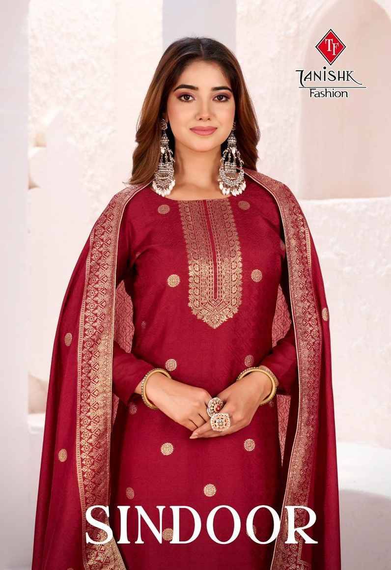 Sindoor By Tanishk Fashion 901 To 904 Series Beautiful Festive Suits Colorful Stylish Fancy Casual Wear & Ethnic Wear Muslin Jacquard Dresses At Wholesale Price