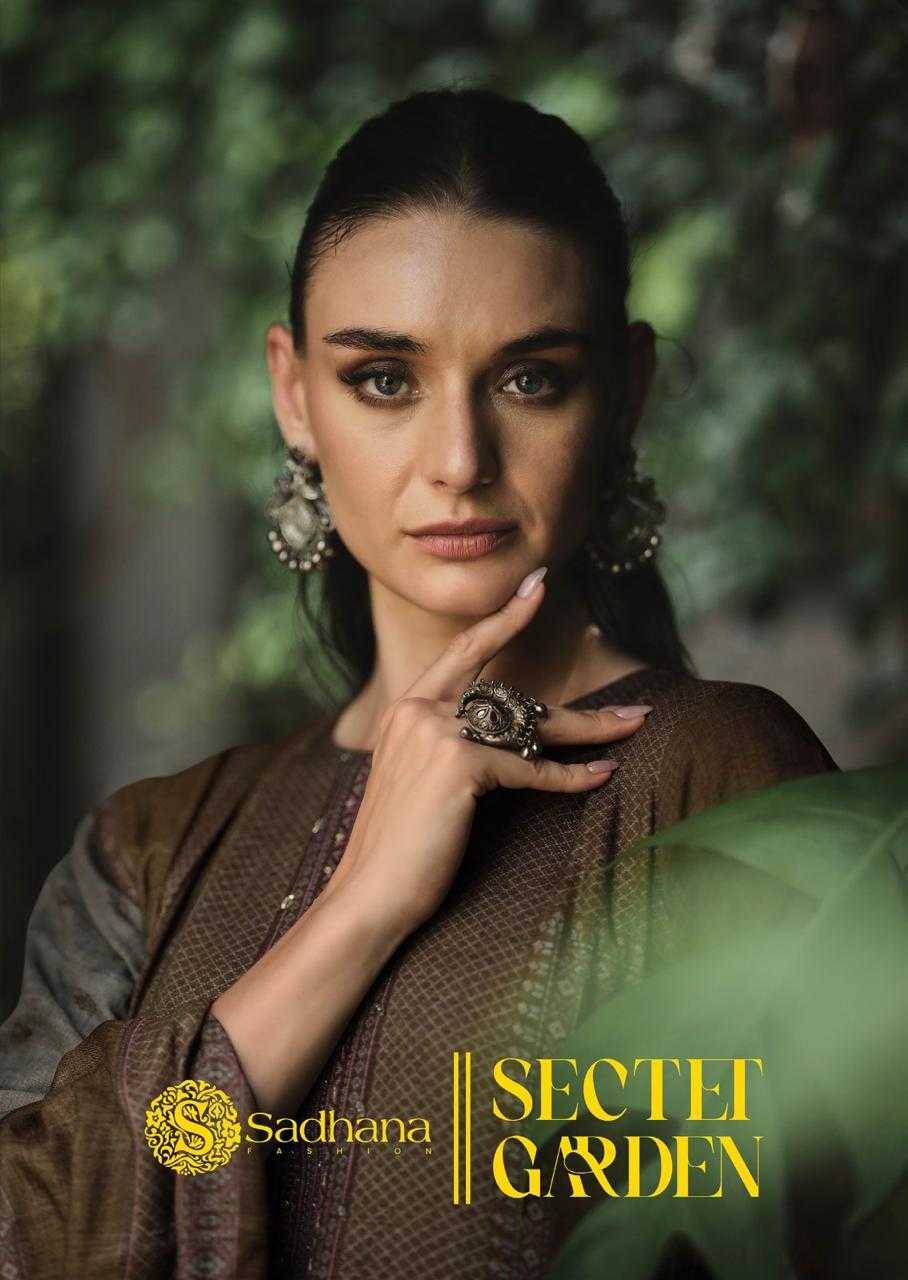 Secret Garden By Sadhana Fashion 11524 To 11529 Series Designer Festive Suits Beautiful Fancy Stylish Colorful Party Wear & Occasional Wear Pure Viscose Pashmina Print Dresses At Wholesale Price