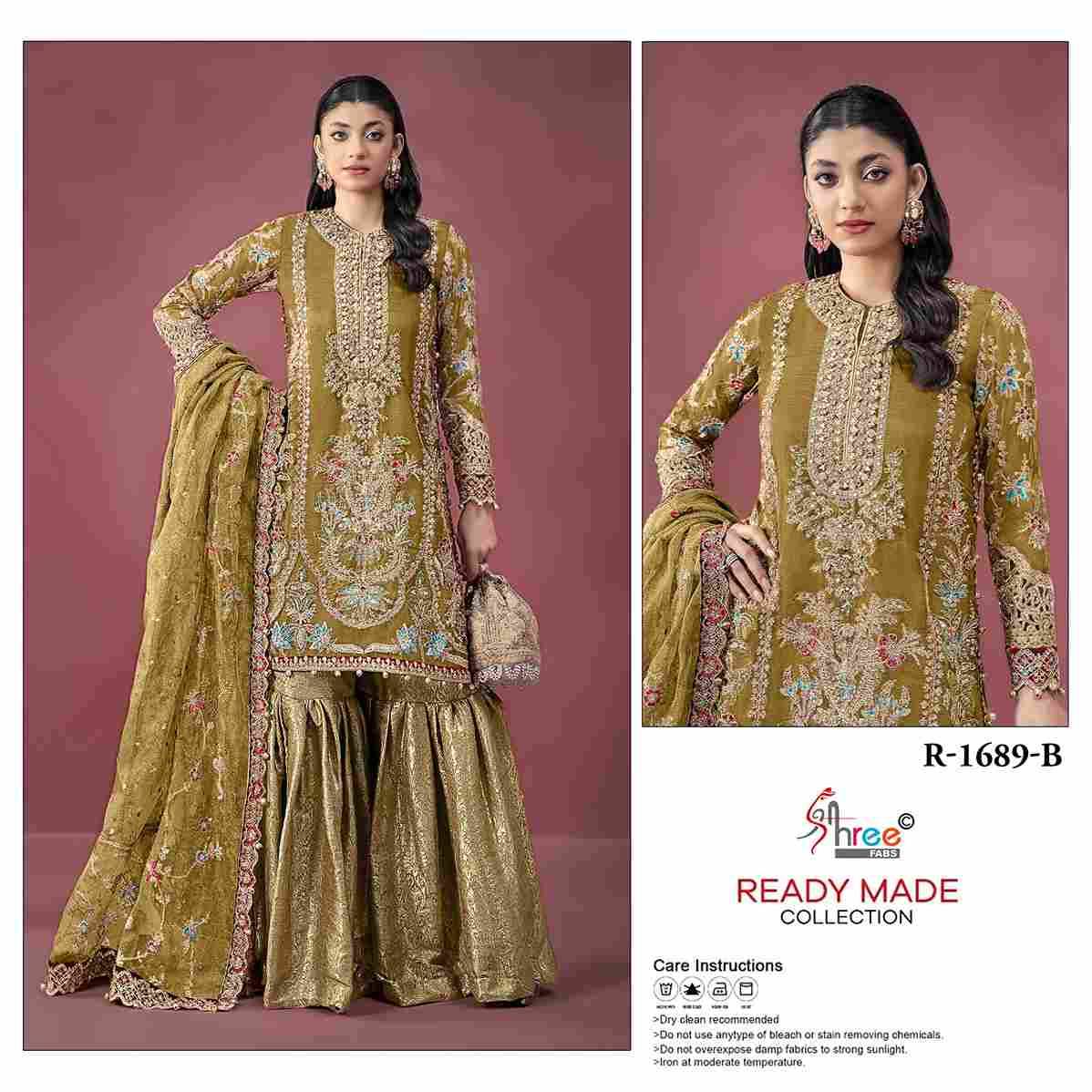 Shree Fabs Hit Design R-1689 Colours By Shree Fabs R-1689-A To R-1689-D Series Designer Pakistani Suits Collection Beautiful Stylish Fancy Colorful Party Wear & Occasional Wear Viscose Slub Dresses At Wholesale Price