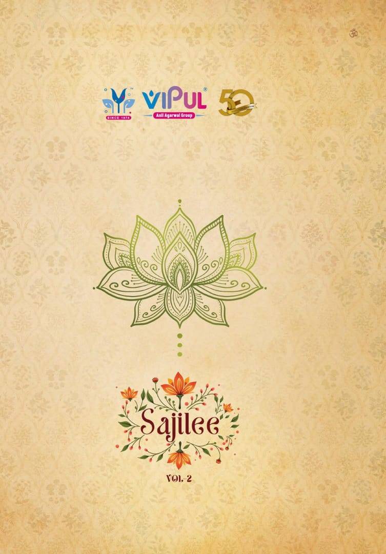 Sajilee Vol-2 By Vipul Fashion 85707 To 85710 Series Designer Festive Suits Beautiful Fancy Stylish Colorful Party Wear & Occasional Wear Georgette With Embroidery Dresses At Wholesale Price