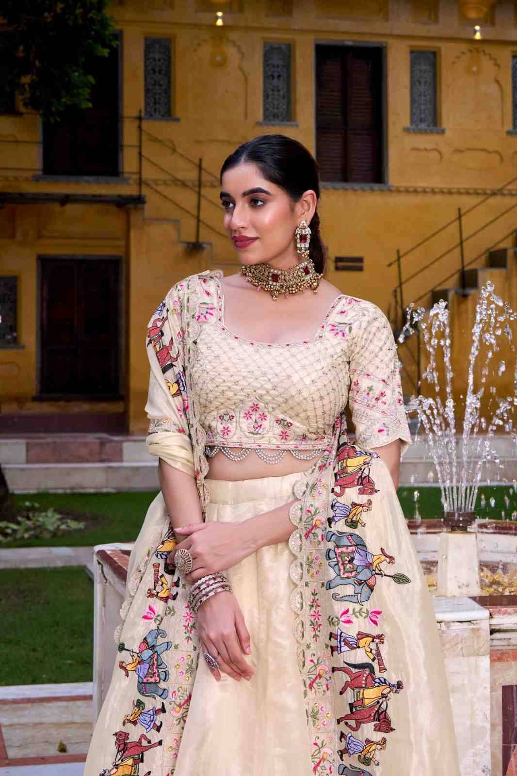 Sf-1097 By Fashid Wholesale Festive Wear Collection Beautiful Stylish Colorful Fancy Party Wear & Occasional Wear Raspberry Lehengas At Wholesale Price