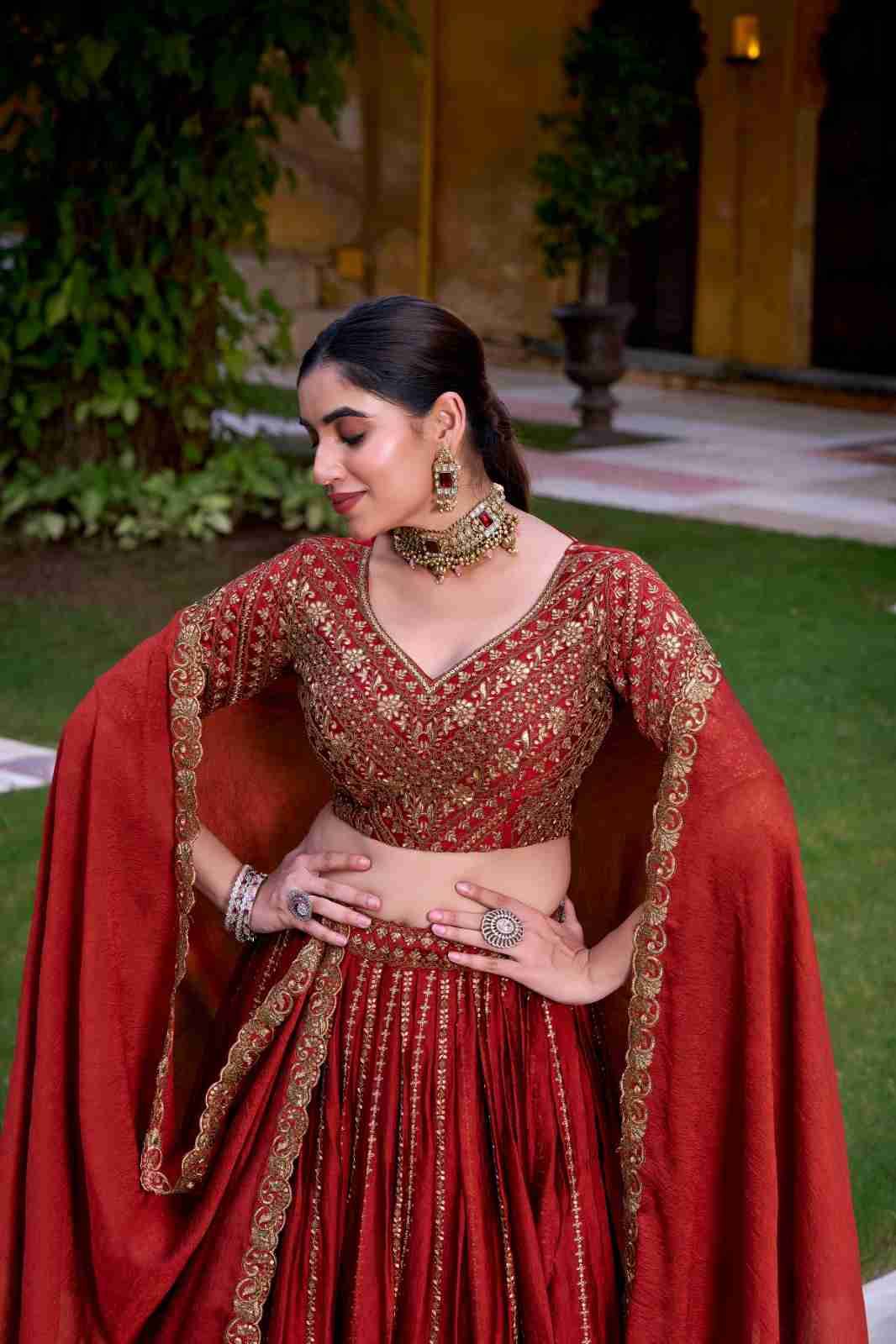 Sf-1101 By Fashid Wholesale Festive Wear Collection Beautiful Stylish Colorful Fancy Party Wear & Occasional Wear Rangoli Silk Lehengas At Wholesale Price
