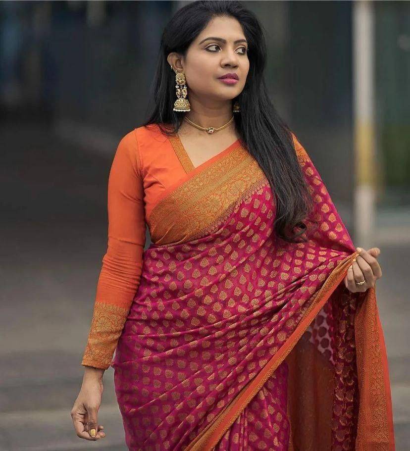 Sb-37 By Fashid Wholesale 01 To 06 Series Indian Traditional Wear Collection Beautiful Stylish Fancy Colorful Party Wear & Occasional Wear Pure Soft Khadi Georgette Silk Sarees At Wholesale Price