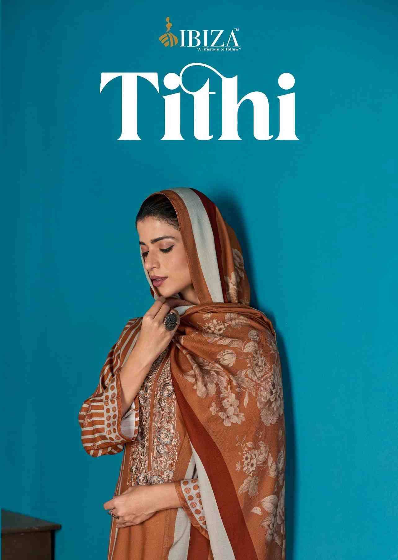 Tithi By Ibiza 2661 To 2664 Series Beautiful Festive Suits Colorful Stylish Fancy Casual Wear & Ethnic Wear Pure Viscose Pashmina Dresses At Wholesale Price