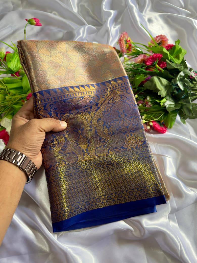Vv-46 By Fashid Wholesale 01 To 06 Series Indian Traditional Wear Collection Beautiful Stylish Fancy Colorful Party Wear & Occasional Wear Tissue Silk Sarees At Wholesale Price