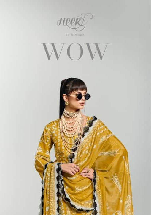 Wow By Kimora Fashion 9821 To 9826 Series Designer Festive Suits Collection Beautiful Stylish Fancy Colorful Party Wear & Occasional Wear Pure Muslin Dresses At Wholesale Price