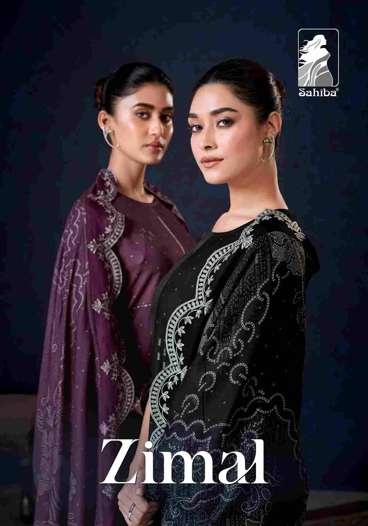 Zimal By Sahiba Fabrics Beautiful Festive Suits Colorful Stylish Fancy Casual Wear & Ethnic Wear Pure Pashmina Print Dresses At Wholesale Price
