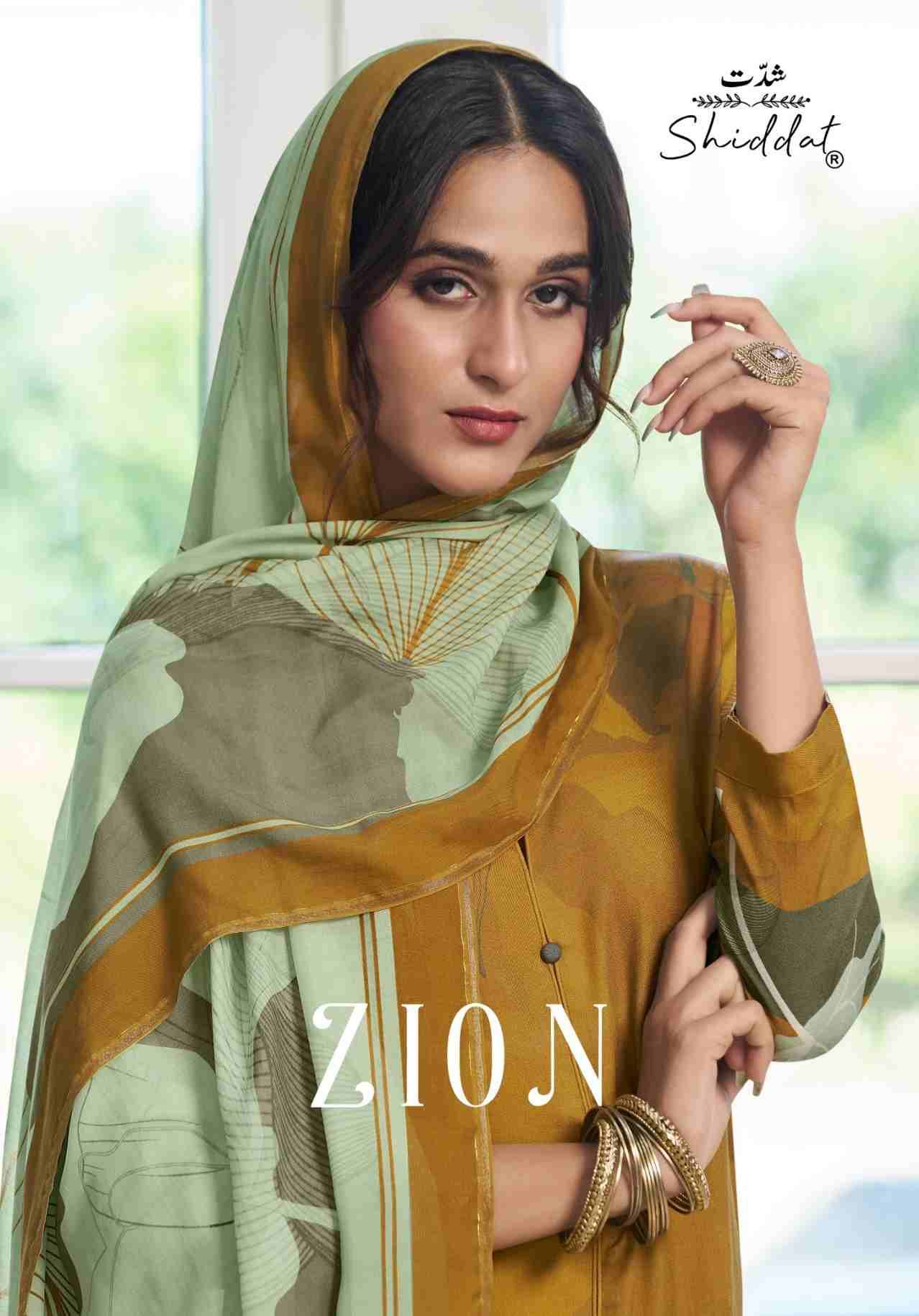 Zion By Shiddat 101 To 108 Series Designer Stylish Fancy Colorful Beautiful Party Wear & Ethnic Wear Collection Pure Pashmina Dresses At Wholesale Price
