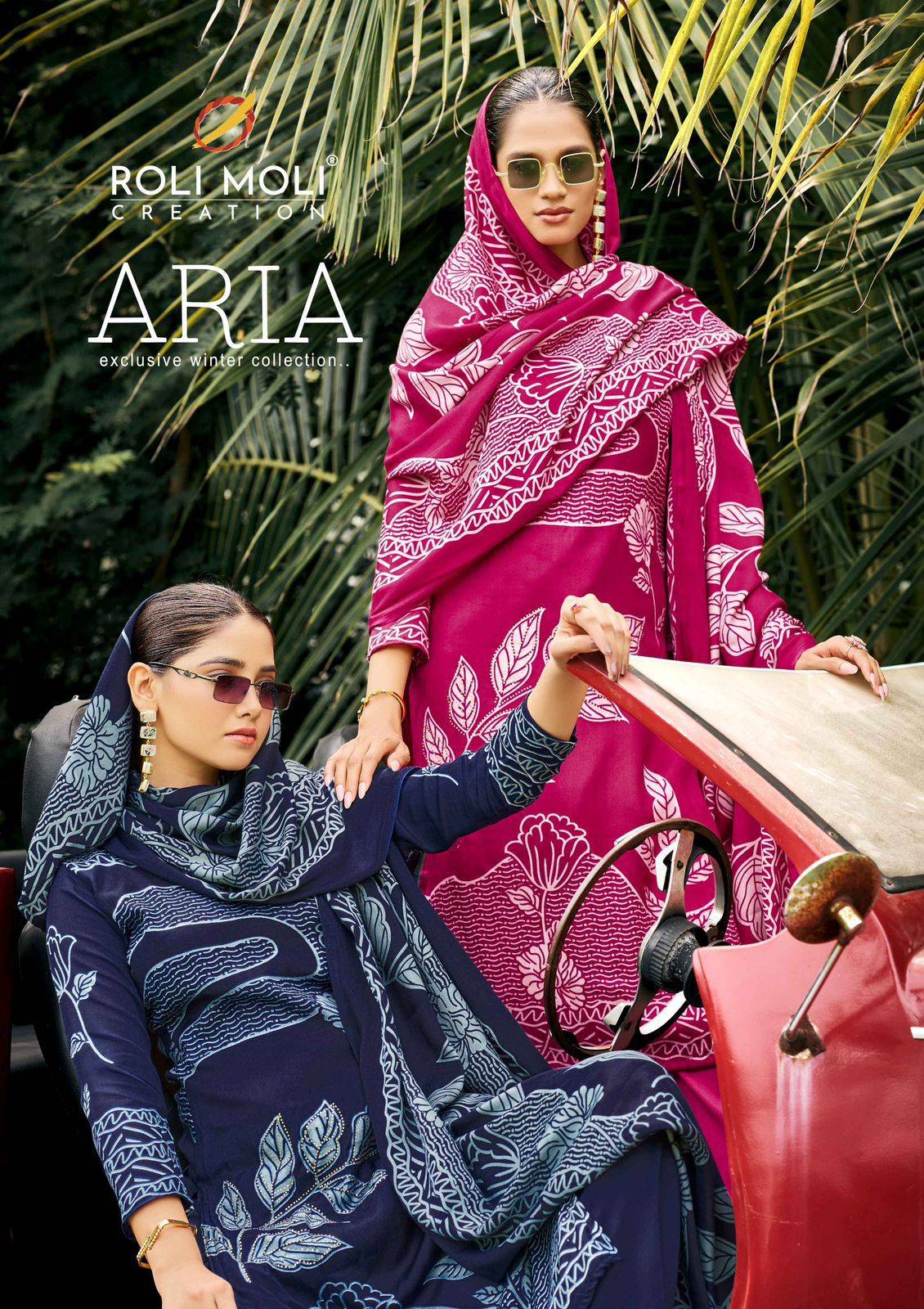 Aria By Roli Moli 1001 To 1008 Series Beautiful Stylish Festive Suits Fancy Colorful Casual Wear & Ethnic Wear & Ready To Wear Pashmina Dresses At Wholesale Price