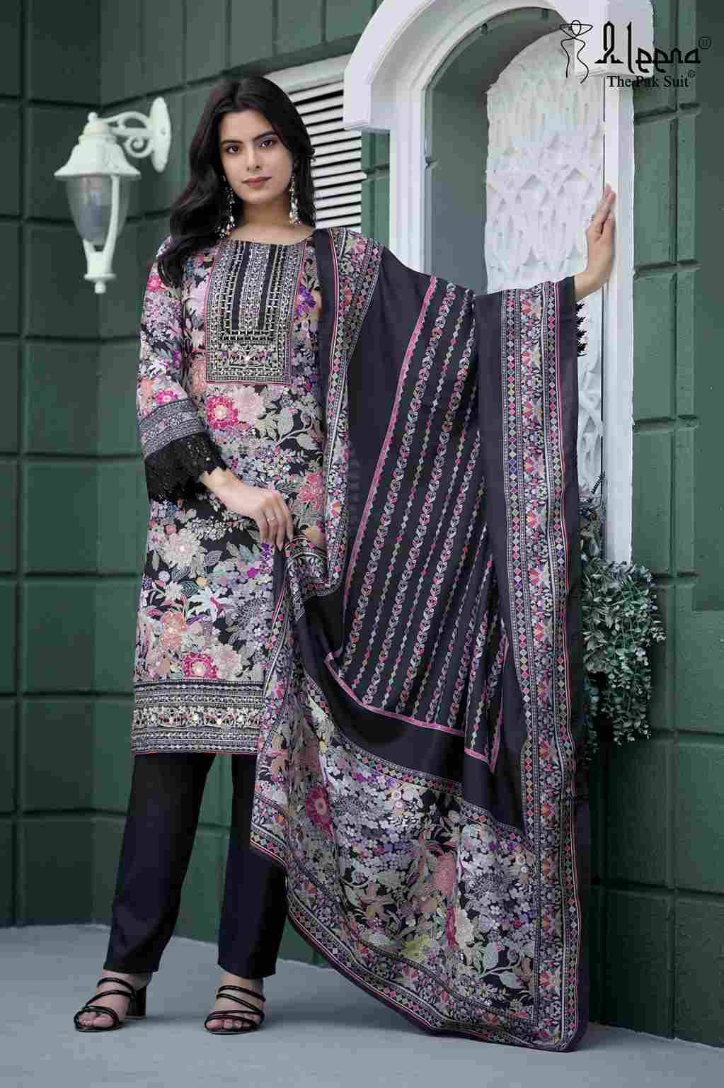 Aleena Hit Design 1155 By Aleena Beautiful Pakistani Suits Stylish Fancy Colorful Party Wear & Occasional Wear Muslin Embroidered Dresses At Wholesale Price