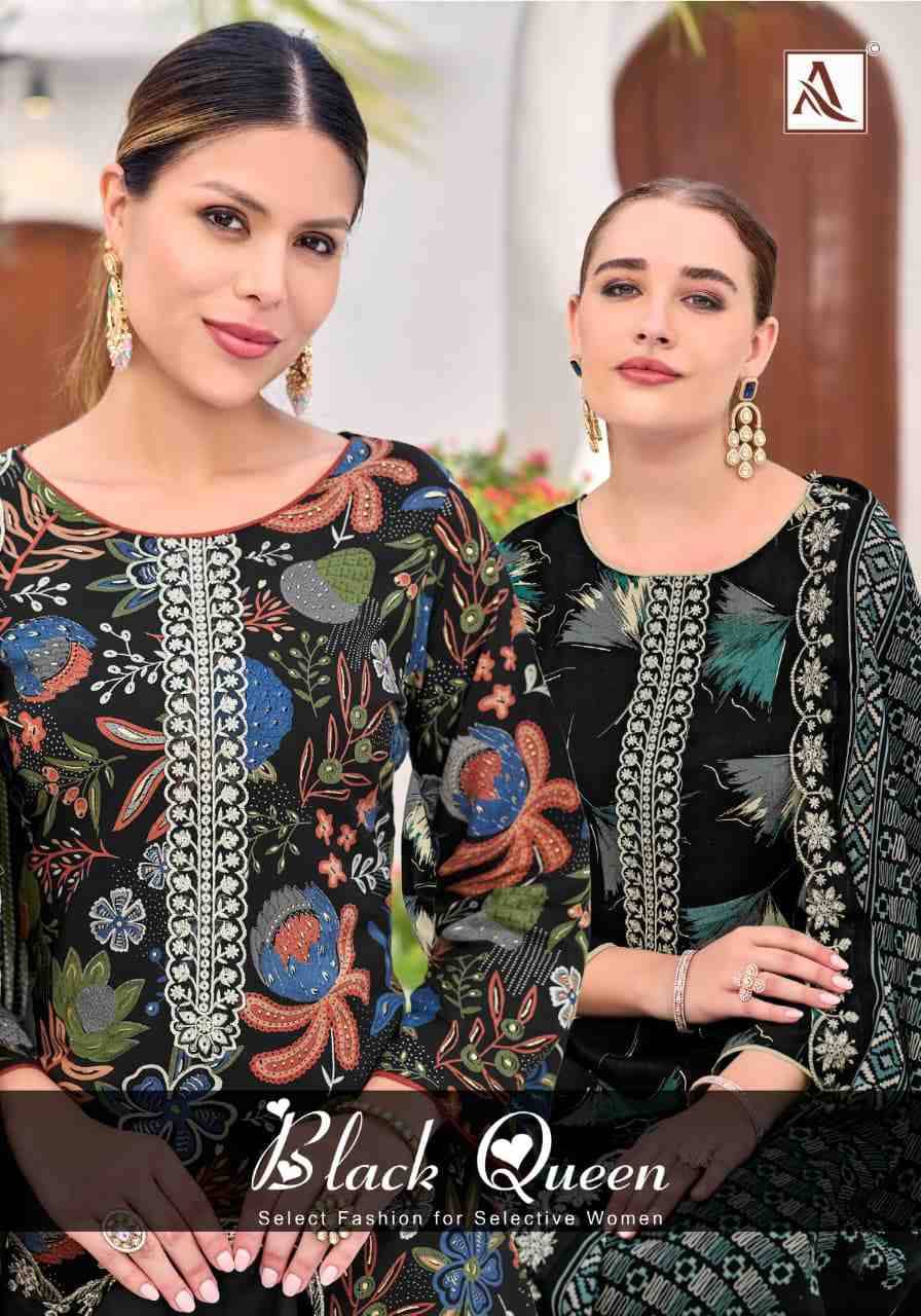 Black Queen By Alok Suit 2080-902-001 To 2080-902-006 Series Beautiful Festive Suits Stylish Fancy Colorful Casual Wear & Ethnic Wear Pure Viscose Rayon Print Dresses At Wholesale Price