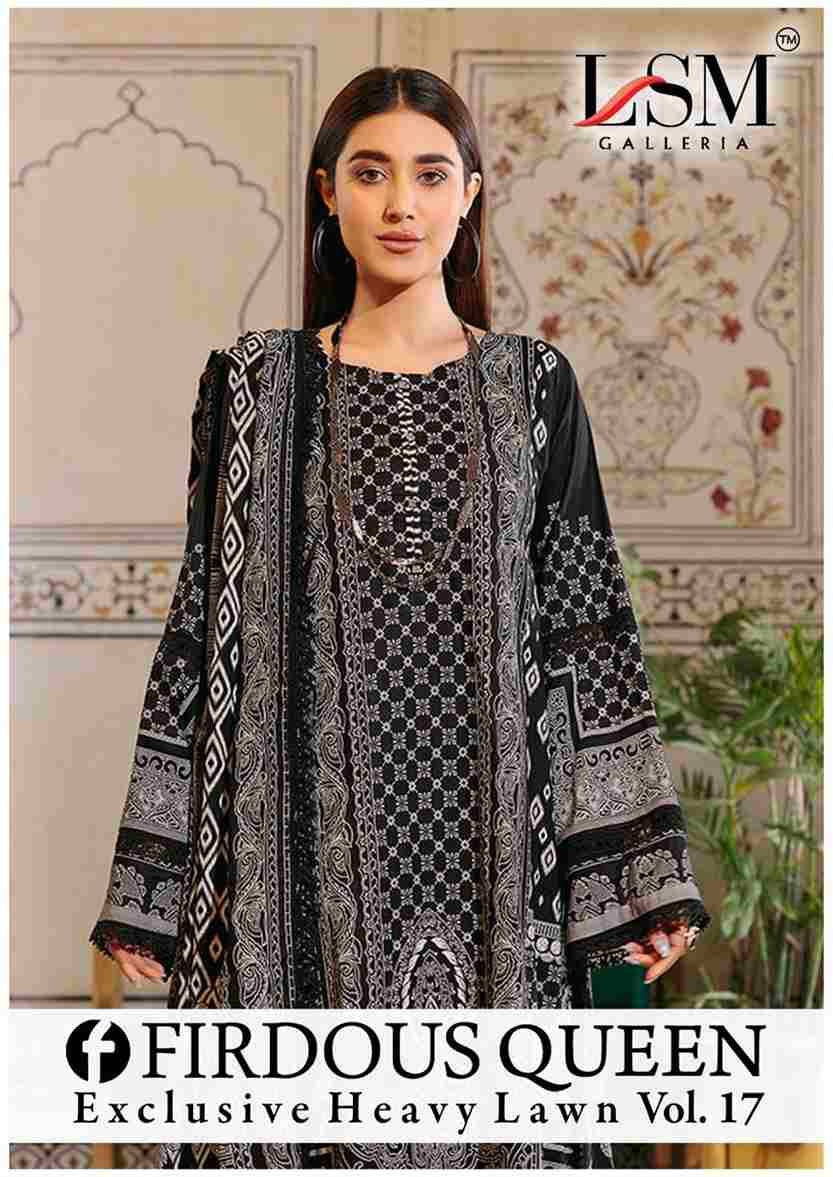 Firdous Queen Vol-17 By Lsm Galleria 171 To 176 Series Beautiful Stylish Festive Suits Fancy Colorful Casual Wear & Ethnic Wear & Ready To Wear Pure Lawn Print Dresses At Wholesale Price
