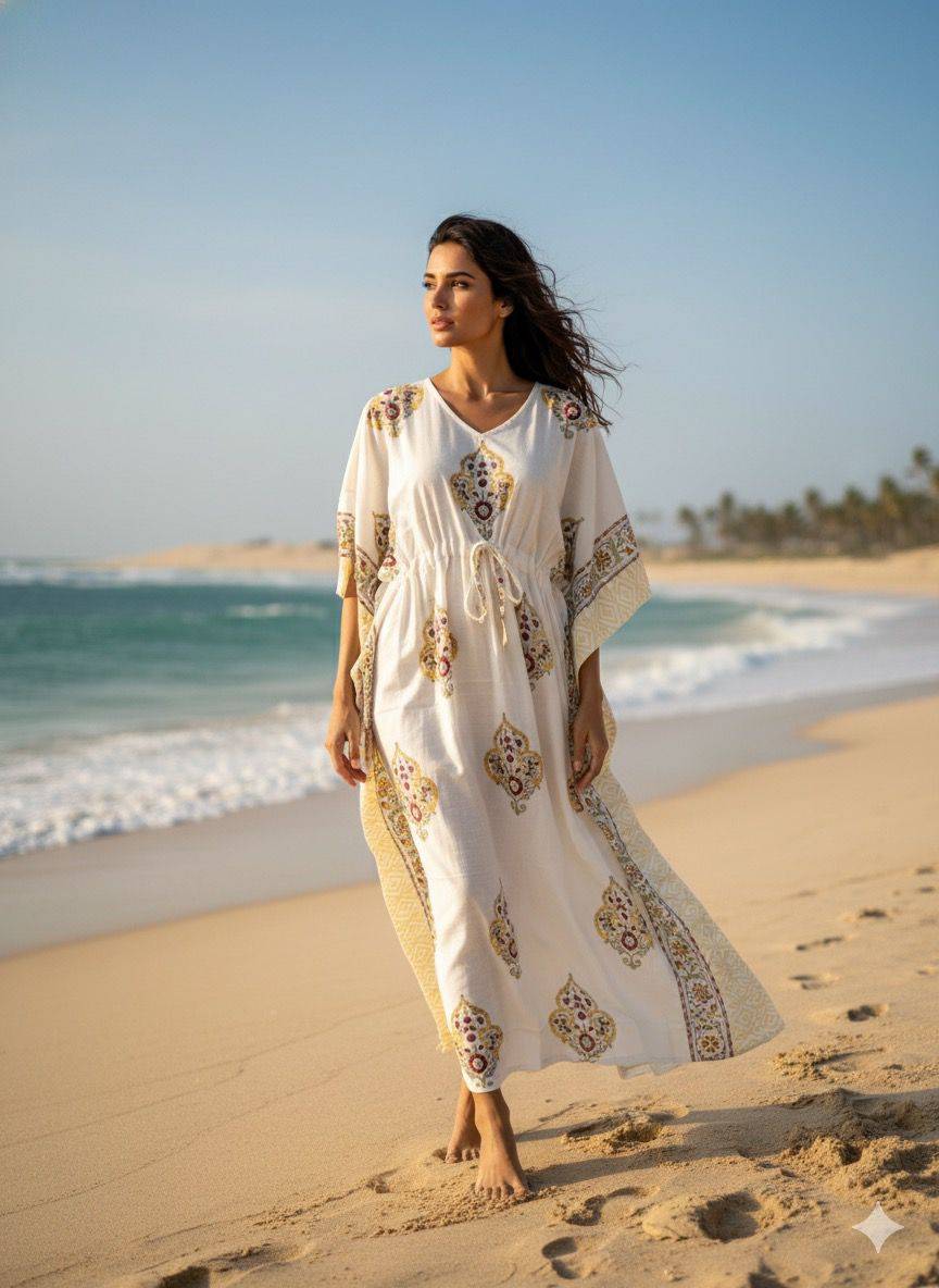 K-428 By Fashid Wholesale 01 To 16 Series Designer Stylish Fancy Colorful Beautiful Party Wear & Ethnic Wear Collection Cotton Slub Kaftan At Wholesale Price