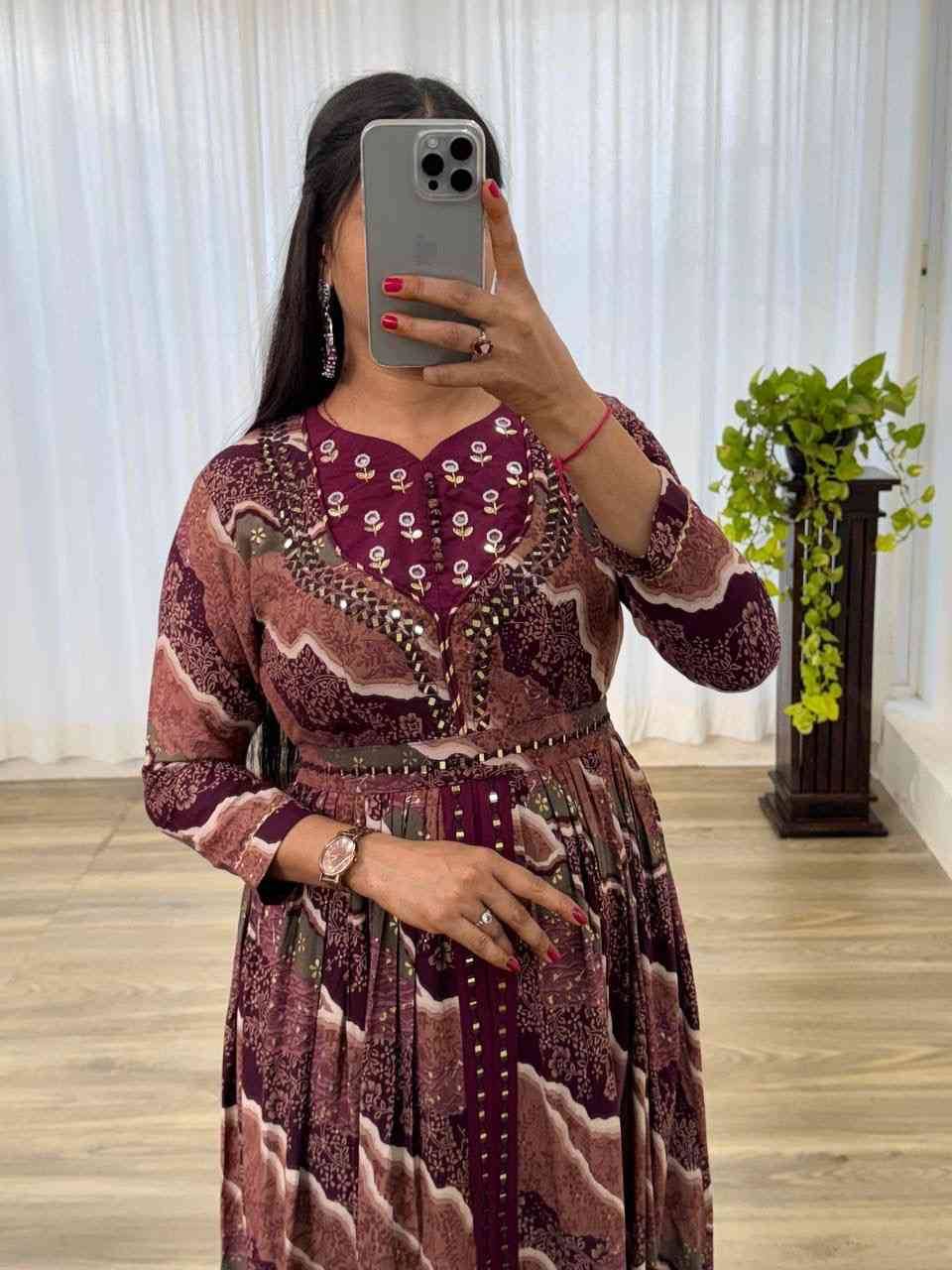 Mb-420 By Fashid Wholesale Beautiful Fancy Colorful Stylish Party Wear & Occasional Wear Heavy Rayon Gowns At Wholesale Price