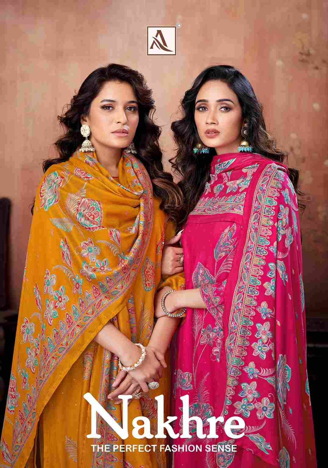 Nakhre By Alok Suit 2141-956-01 To 2141-956-06 Series Beautiful Festive Suits Stylish Fancy Colorful Casual Wear & Ethnic Wear Pure Viscose Pashmina Print Dresses At Wholesale Price