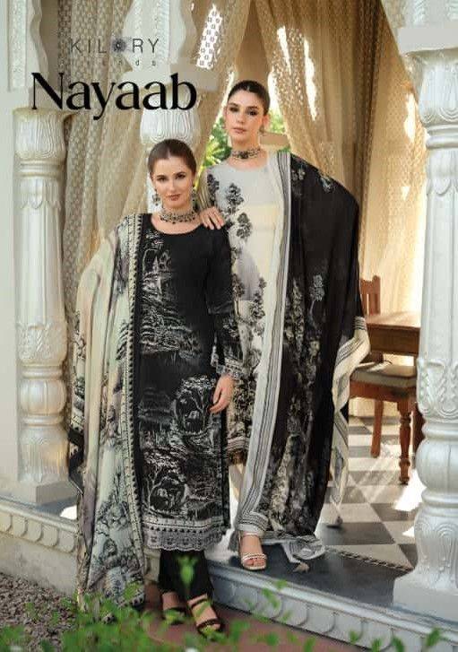 Nayaab By Kilory 2091 To 2096 Series Beautiful Festive Suits Colorful Stylish Fancy Casual Wear & Ethnic Wear Pure Viscose Pashmina Dresses At Wholesale Price