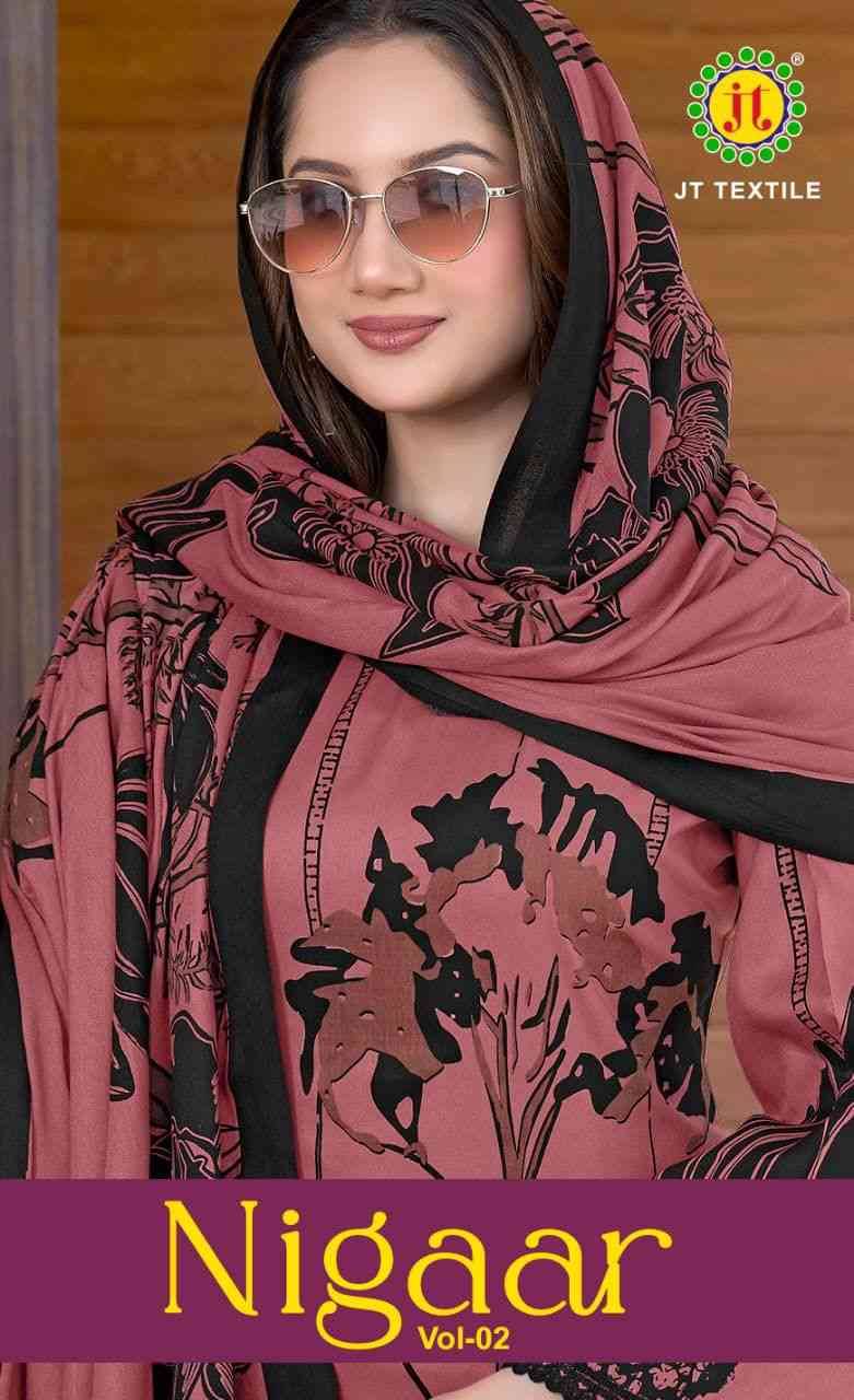 Nigaar Vol-2 By JT 2001 To 2005 Series Beautiful Festive Suits Colorful Stylish Fancy Casual Wear & Ethnic Wear Rayon Dresses At Wholesale Price