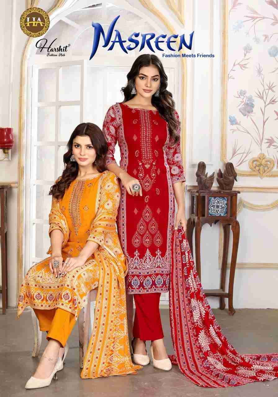 Nasreen By Harshit Fashion Hub 2539-39-01 To 2539-39-06 Series Beautiful Festive Suits Stylish Fancy Colorful Casual Wear & Ethnic Wear Pure Viscose Rayon Dresses At Wholesale Price