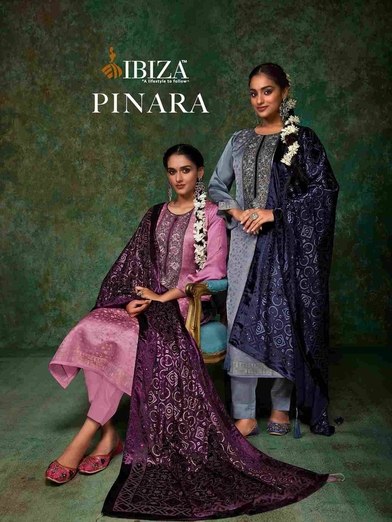 Pinara By Ibiza 15732 To 15735 Series Beautiful Festive Suits Colorful Stylish Fancy Casual Wear & Ethnic Wear Morocco Pure Silk Dresses At Wholesale Price