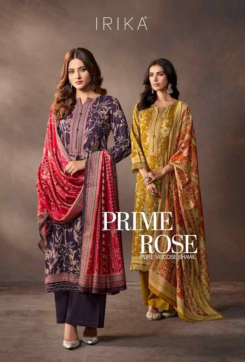 Prime Rose By Irika 1001 To 1006 Series Designer Stylish Fancy Colorful Beautiful Party Wear & Ethnic Wear Collection Viscose Pashmina Dresses At Wholesale Price