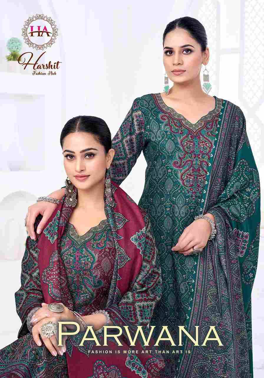 Parwana By Harshit Fashion Hub 2149-962-01 To 2149-962-06 Series Beautiful Festive Suits Stylish Fancy Colorful Casual Wear & Ethnic Wear Pure Pashmina Dresses At Wholesale Price