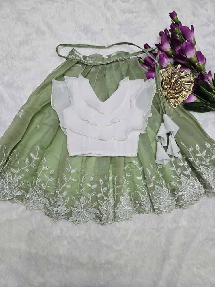 Pv-Kids Lehenga Vol-23 By Fashid Wholesale 01 To 02 Series Designer Beautiful Collection Occasional Wear & Party Wear Heavy Paithani Silk Lehenga At Wholesale Price