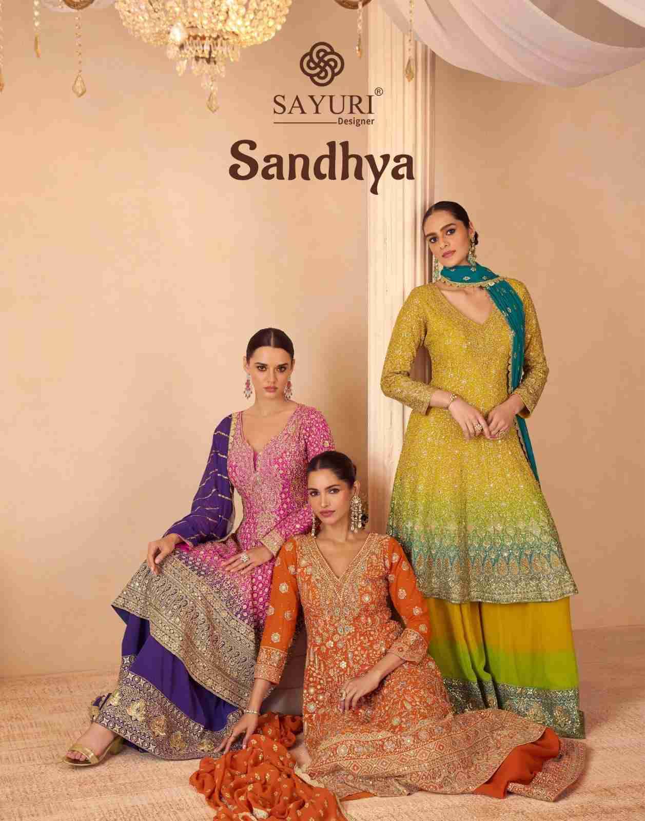Sandhya By Gulkayra Designer 10148 To 10151 Series Beautiful Festive Suits Colorful Stylish Fancy Casual Wear & Ethnic Wear Real Georgette Dresses At Wholesale Price