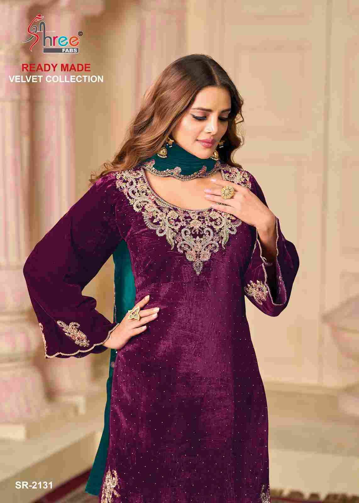 Shree Fabs Hit Design R-2131 Colours By Shree Fabs R-2131-A To R-2131-D Series Designer Pakistani Suits Collection Beautiful Stylish Fancy Colorful Party Wear & Occasional Wear Premium Velvet Dresses At Wholesale Price