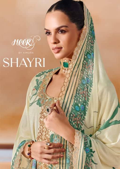 Shayri By Kimora Fashion 9901 To 9906 Series Designer Festive Suits Collection Beautiful Stylish Fancy Colorful Party Wear & Occasional Wear Pure Muslin Dresses At Wholesale Price