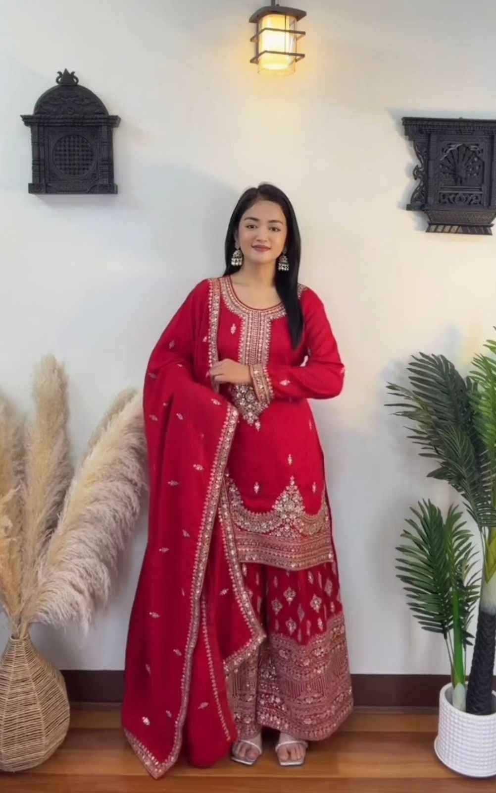 Sf-1120 By Fashid Wholesale Beautiful Suits Colorful Stylish Fancy Casual Wear & Ethnic Wear Pure Chinnon Silk Dresses At Wholesale Price