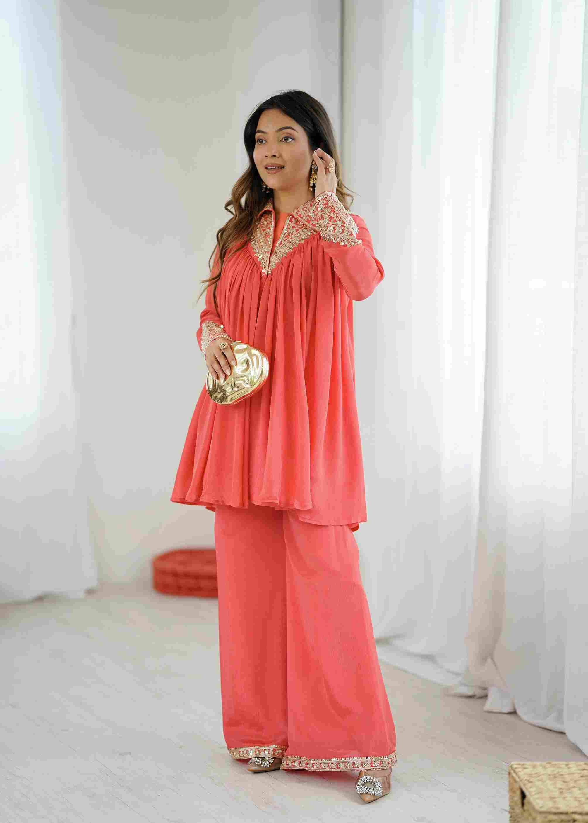 Sf-1122 By Fashid Wholesale 01 To 04 Series Beautiful Suits Colorful Stylish Fancy Casual Wear & Ethnic Wear Heavy Chinnon Dresses At Wholesale Price