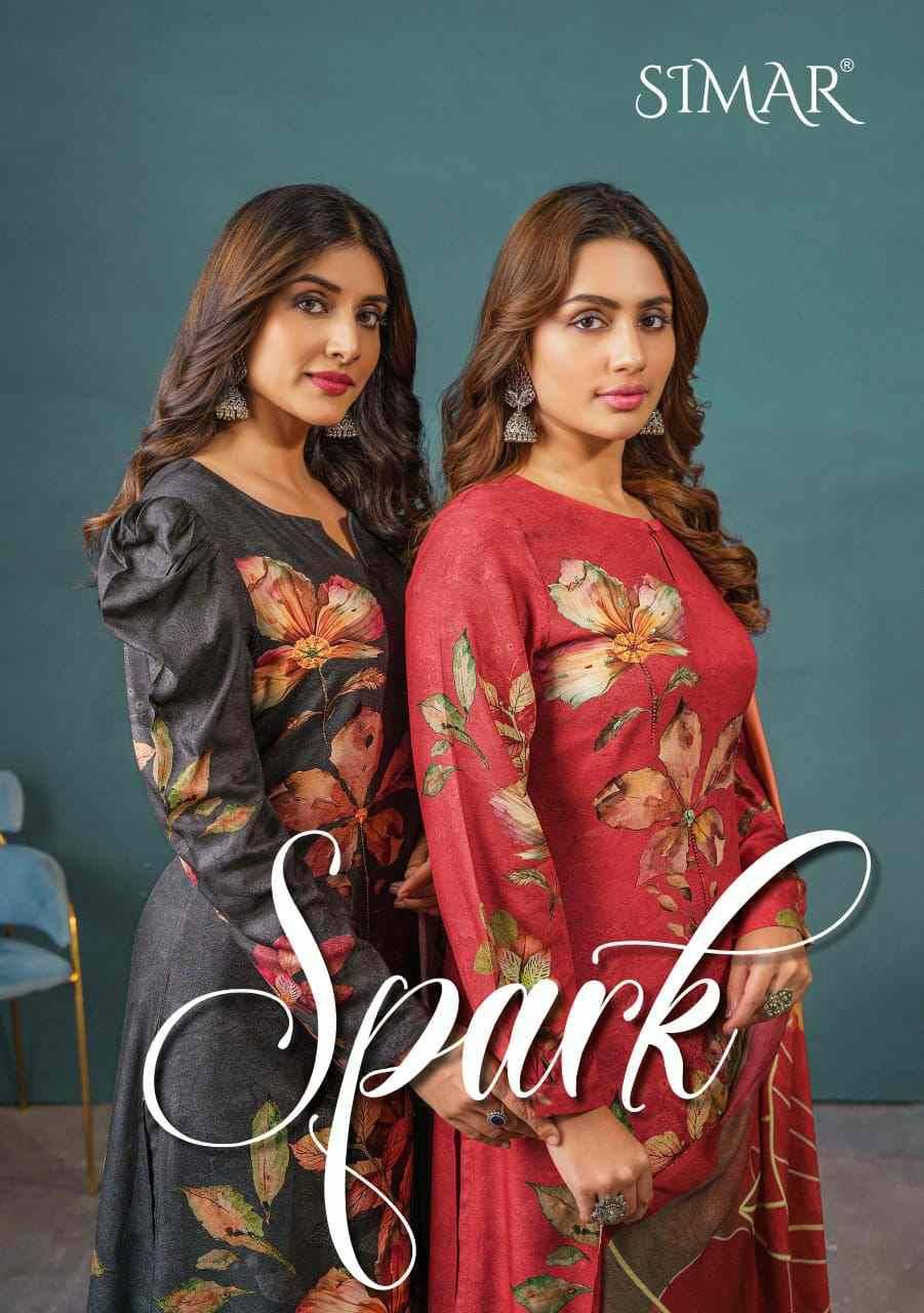 Spark By Simar 8058-A To 8058-D Series Beautiful Stylish Fancy Colorful Casual Wear & Ethnic Wear Viscose Pashmina Tops At Wholesale Price