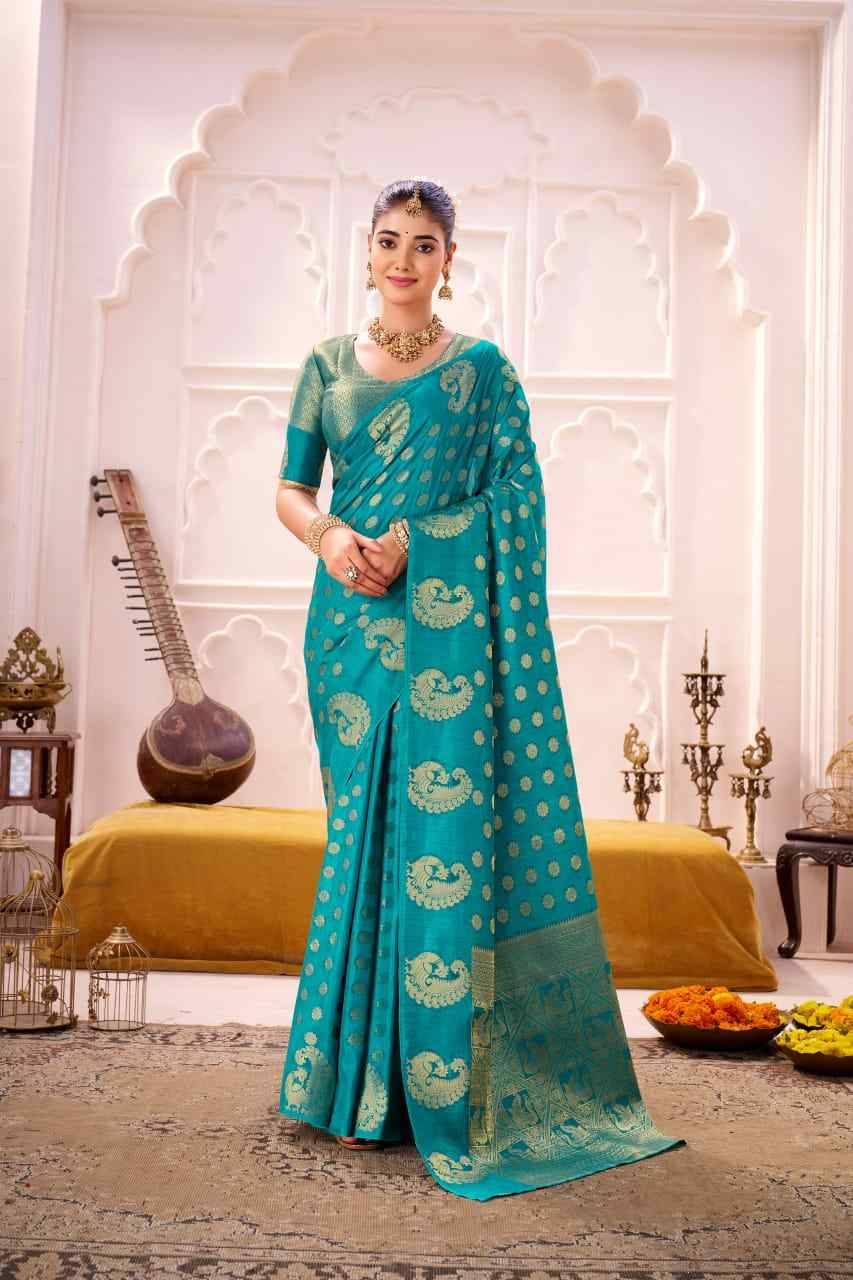 Saraswati By Fashid Wholesale 7904-A To 7904-D Series Indian Traditional Wear Collection Beautiful Stylish Fancy Colorful Party Wear & Occasional Wear Silk Sarees At Wholesale Price