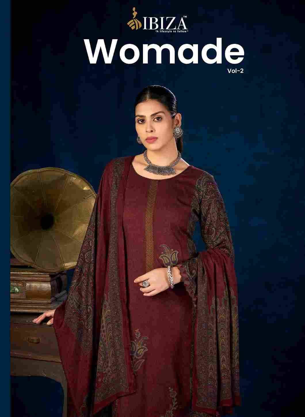Womade Vol-2 By Ibiza 2841 To 2844 Series Beautiful Festive Suits Colorful Stylish Fancy Casual Wear & Ethnic Wear Pure Viscose Pashmina Dresses At Wholesale Price