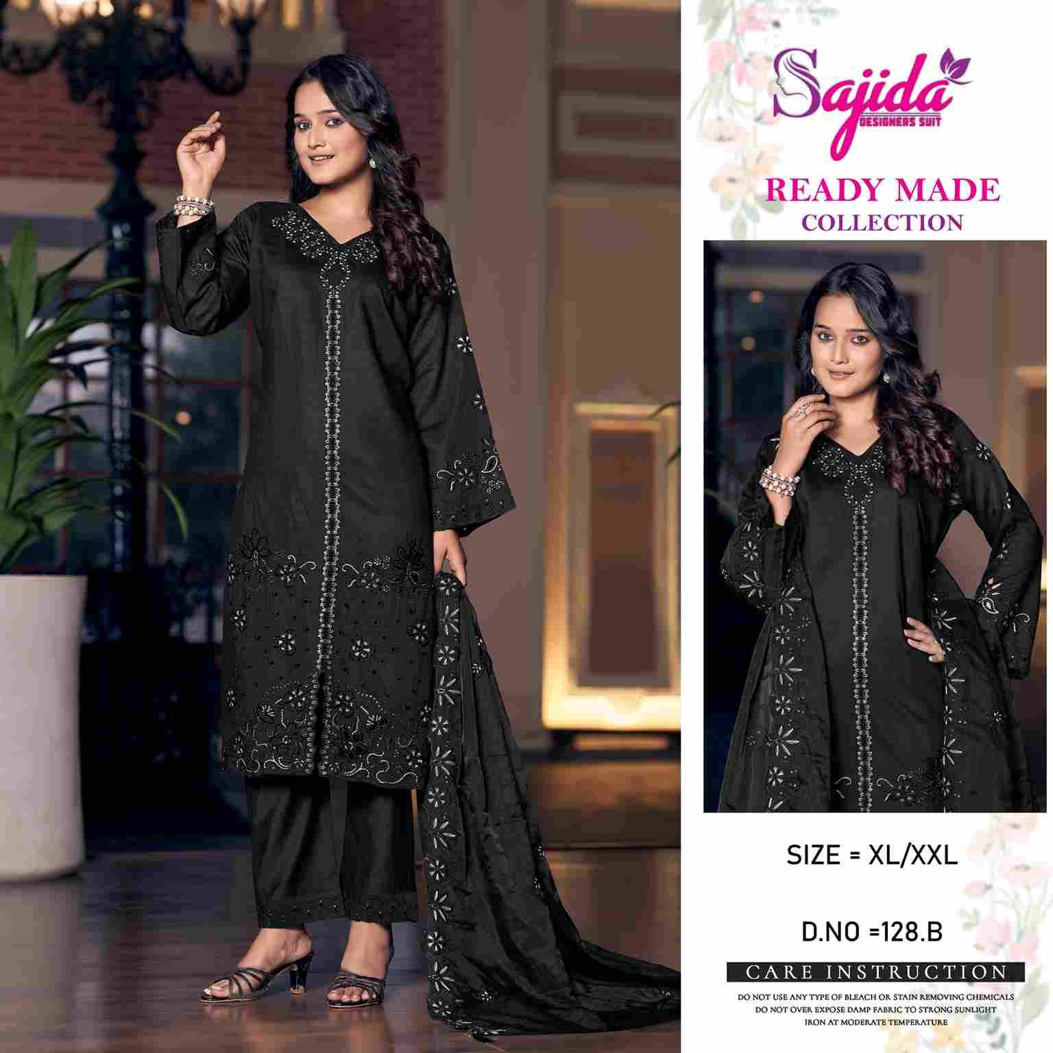 ALK-128 Colours By Sajida Designer Suit 128-A To 128-B Series Beautiful Pakistani Suits Colorful Stylish Fancy Casual Wear & Ethnic Wear Pure Silk Dresses At Wholesale Price